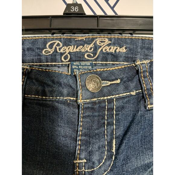 Girls Request Denim Capri Size 12 - Picture 2 of 3